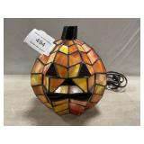 Stained Glass Pumpkin Light