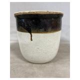2-Tone Stoneware Crock