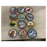 (12) PA Game Commission Patches
