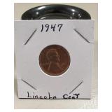 (1) 1947 U.S. Lincoln Cent