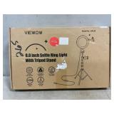 NIB 8" Selfie Ring Light With Tripod Stand