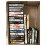 (24) Cassettes, Pop, Rock