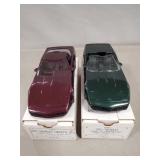 (2) Vintage Promotional Cars By AMT/ERTL