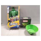 (1) Marvel Avengers "Hulk" Action Figure & (1)