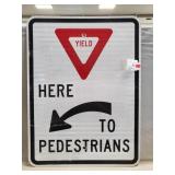 (1) Metal Sign (18"×24")