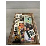 Franco Harris Cards, Elvis License, Matchbooks