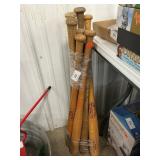 (8) Wooden Baseball Bats