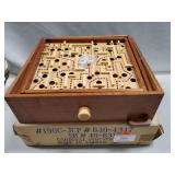Wooden Labyrinth Tilt Maze Game