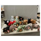 (15) Ty Beanie Babies