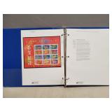 (1) Binder Of Assorted Collector U.S. Postal