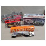 (1) Winross Truck, (1) 2004 Hess Truck, (2) ERTL