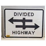 (1) Metal Road Sign (24"×18")