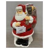 Santa Cookie Jar