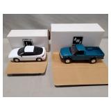 (2) Vintage Promotional Cars By AMT/ERTL