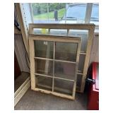 (4) Antique Farmhouse Windows