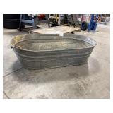 Large Galvanized Tub