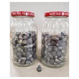 (2) Jars Of Bullets (Caliber & Count Unverified)