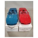 (2) Vintage Promotional Cars By AMT/ERTL