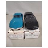 (2) Vintage Promotional Cars By AMT/ERTL