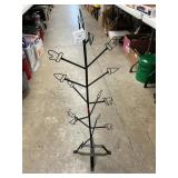 Wrought Iron Hat & Mitten Drying Tree, 38" High