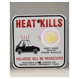(1) Metal Sign (12"×12")