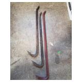 (3) Crowbars