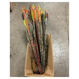 Box With Arrow Shafts