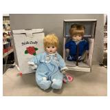 Vintage Camelot "Chuck" Doll, Hello Dolly "Andy"