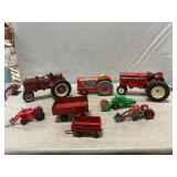 Die-Cast, Tin & Resin Tractors & Asst. Farm