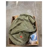 Box Lot With Duffel Bag, Home Decor, Vinyl
