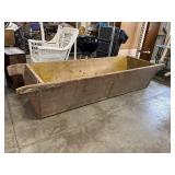 Large Vintage Hog Scalding Trough