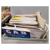 Assorted Car Magazines, Catalogs & Assorted