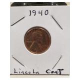 (1) 1940 U.S. Lincoln Cent