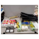 Box Lot Of Assorted Painting Supplies