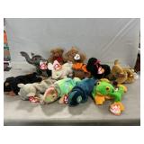 (11) Ty Beanie Babies