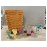 Longaberger Wastebasket, MCM Spaghetti String