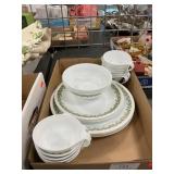 Lot Of Corelle Dinnerware, 10 Cups, 7 Different