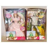 (2) "The Wizard Of Oz" Collector Barbie Dolls