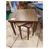 (3) Stackable Side Tables (16"ï¿½16"ï¿½15")