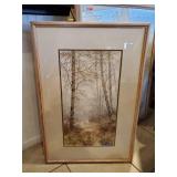 (1) Framed Print (25.5"ï¿½38.5")
