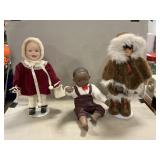 (3) Collector Dolls