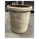10 Gallon Stoneware Crock