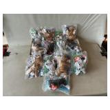 (17) McDonalds Happy Meal Ty Beanie Babies