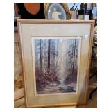 (1) Framed Print Signed & Numbered 329/375