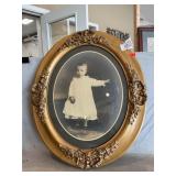 Vintage Photo In Gilt Frame