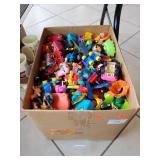 Box Lot Of Assorted Childrens Plastic Toys