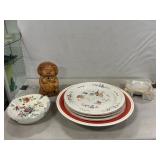 Mickey Mose Bowl, Plates, Japanese Tiki Mug,