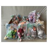 (17) Mini Ty Beanie Baby Happy Meal Toys