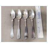 (4) Tea Spoons