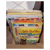 Box Lot Of Assorted Childrens Albums/Records,